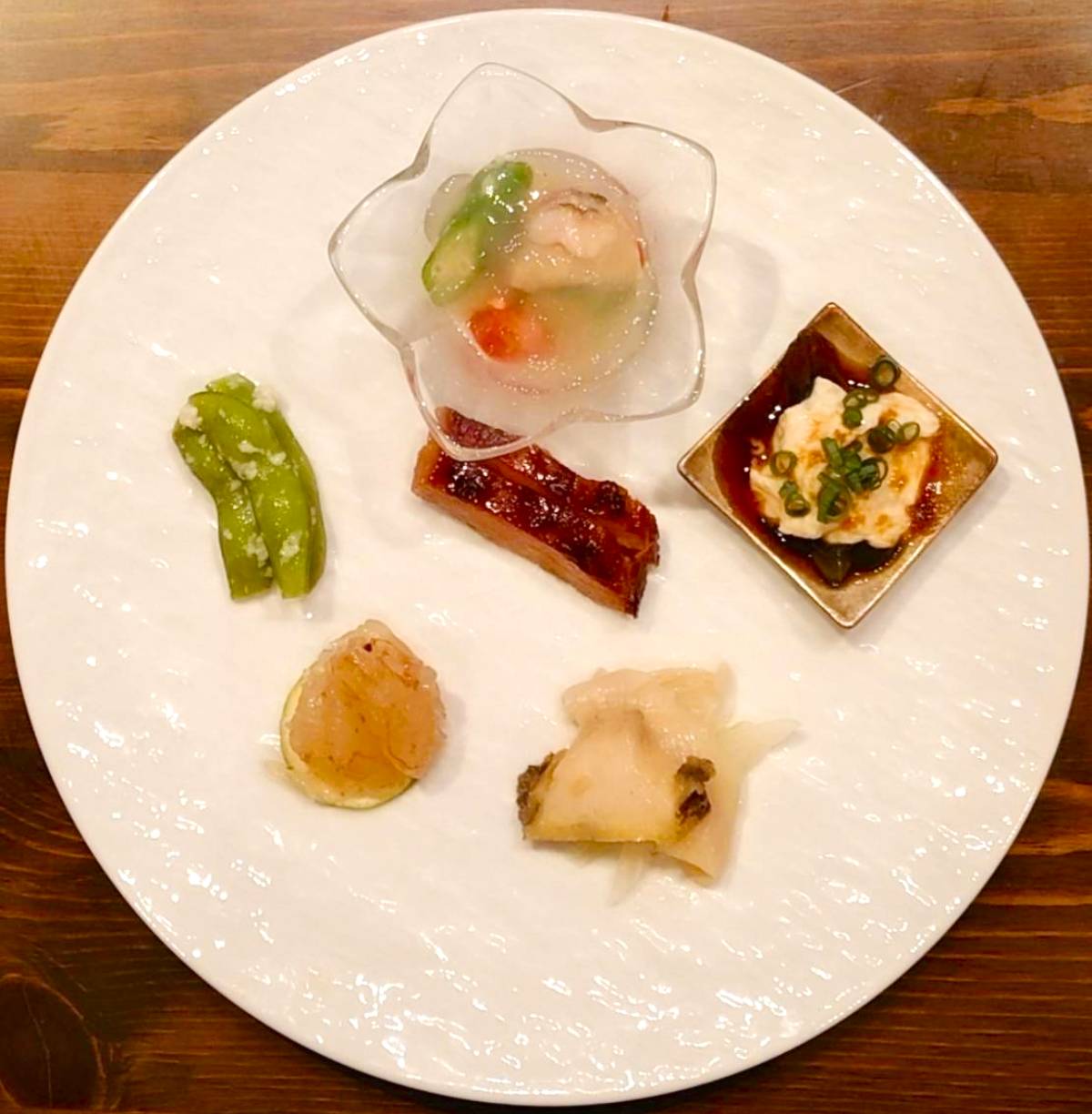前菜の料理